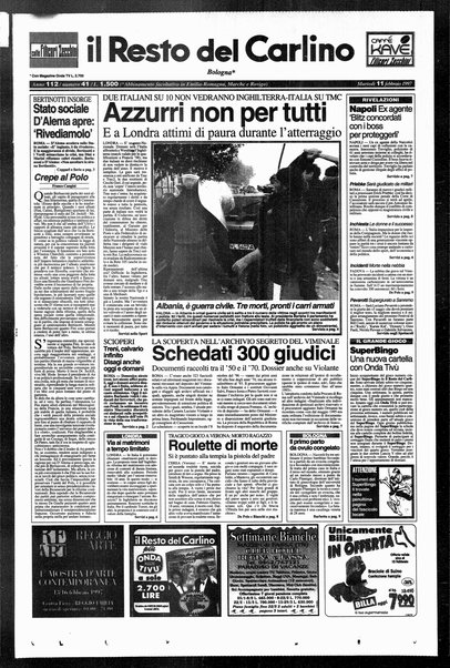 Il Resto del Carlino : giornale dell'Emilia